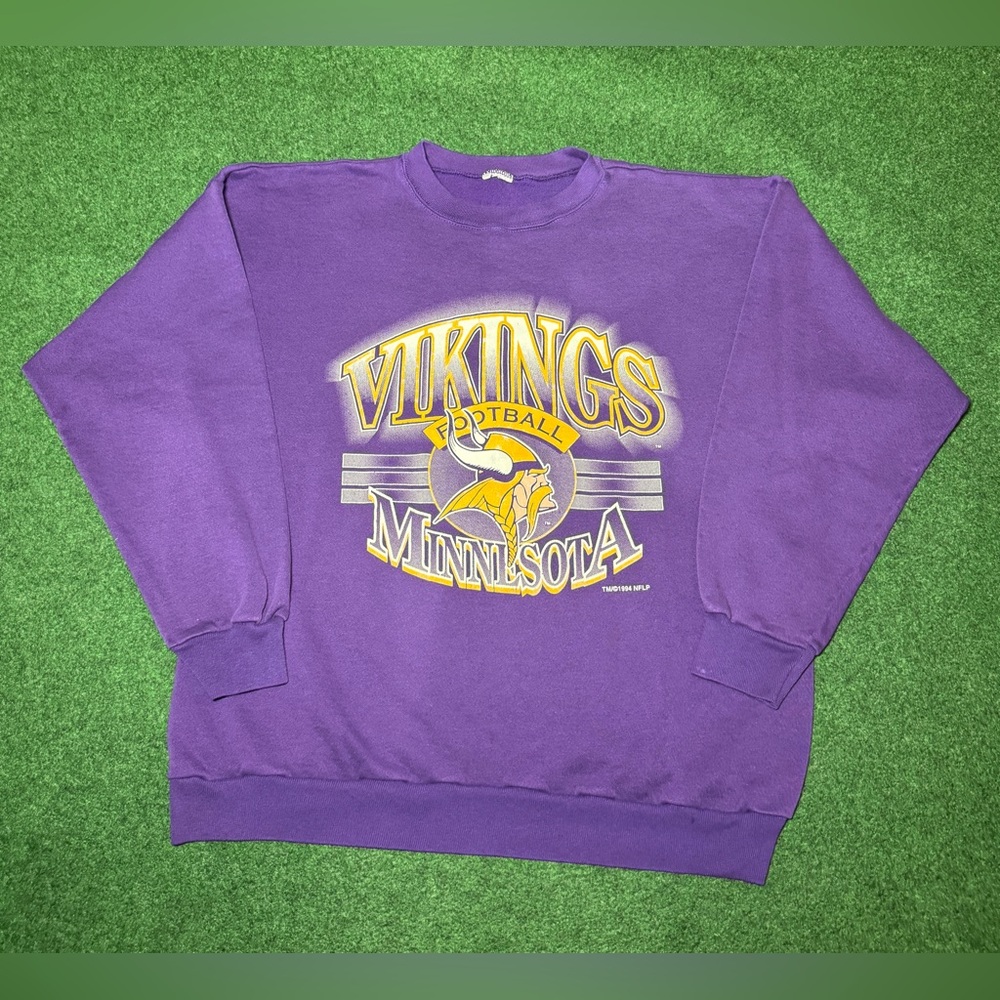 Minnesota Vikings Vintage Sweatshirt 90s Retro Graphic XL NFL Football Crewneck